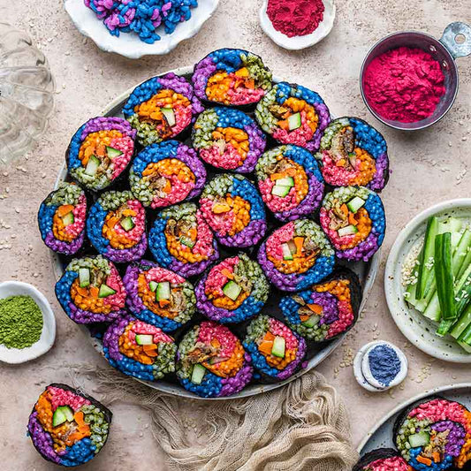 Suncore Foods Rainbow Rice Vegetable Sushi
