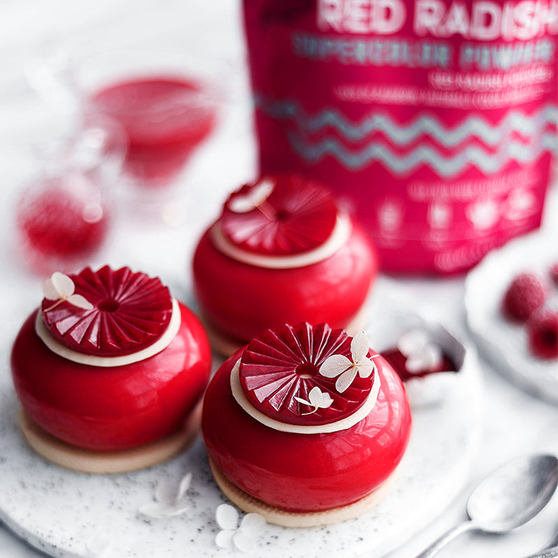 Raspberry Red Ruby Radish Petit Gateau – Suncore Foods Inc.