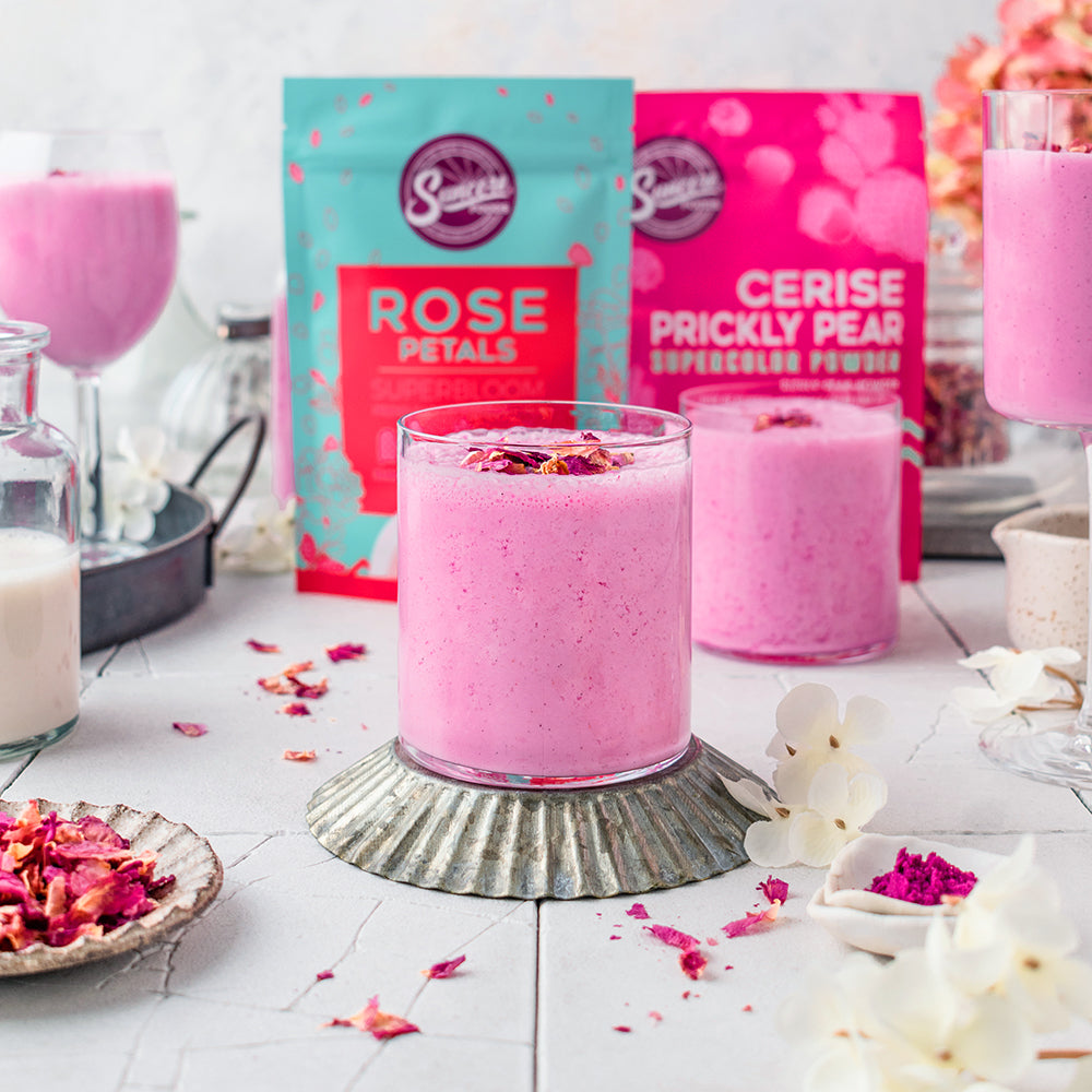 Suncore Foods Rose Cerise Prickly Pear Lassi