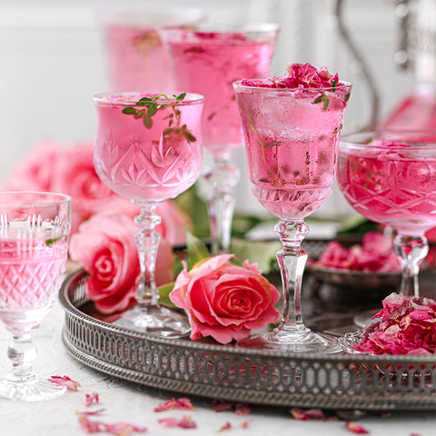 Rose Petals Infused Water
