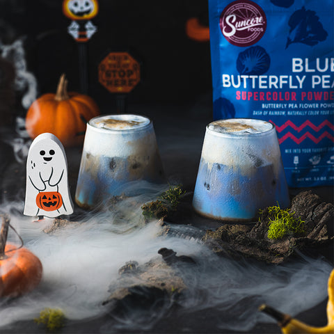 Scarily Scrumptious Halloween Blue Latte