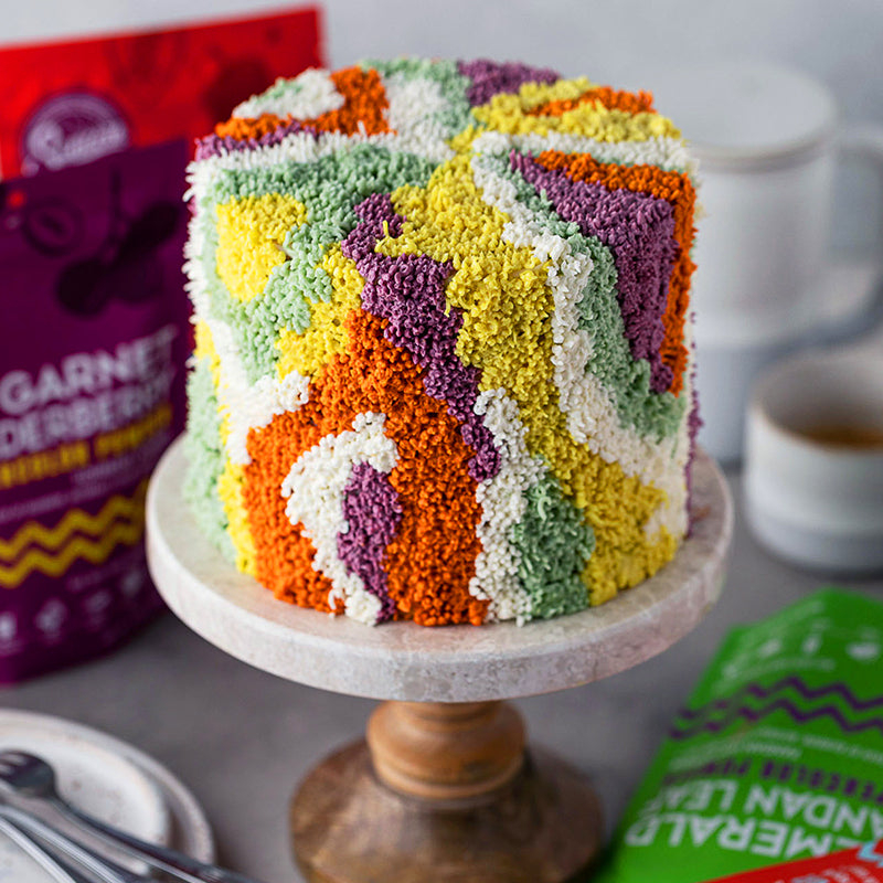 Suncore Foods Rainbow Shag Cake