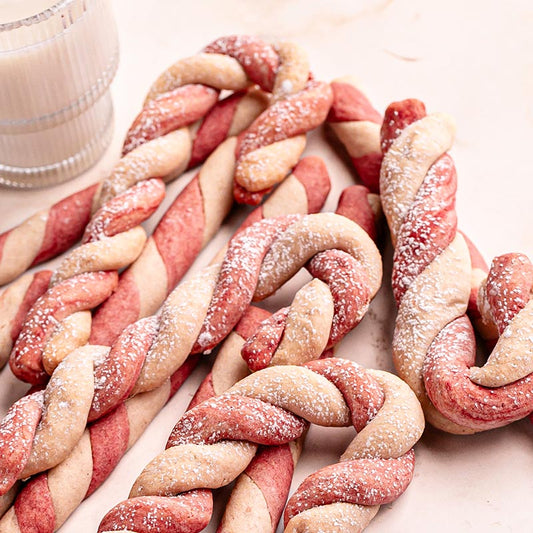 Suncore Foods Shortbread Candy Cane Cookies