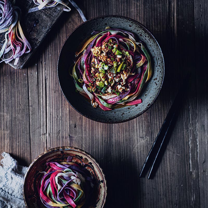 Suncore Foods Spicy Chili Oil Rainbow Noodles