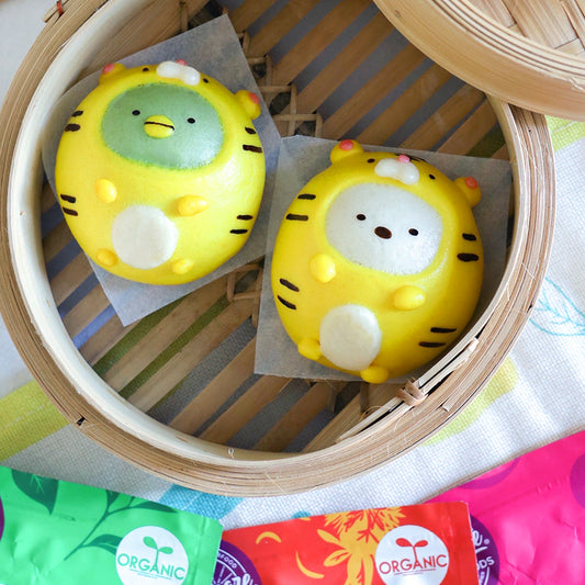 Suncore Foods Sumikko Gurashi The Year of Tiger Steamed Buns