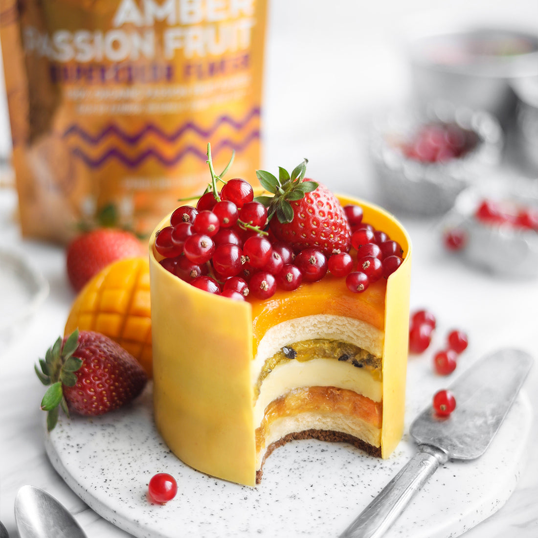 Suncore Foods Tropical Passion Fruit Layer Cake