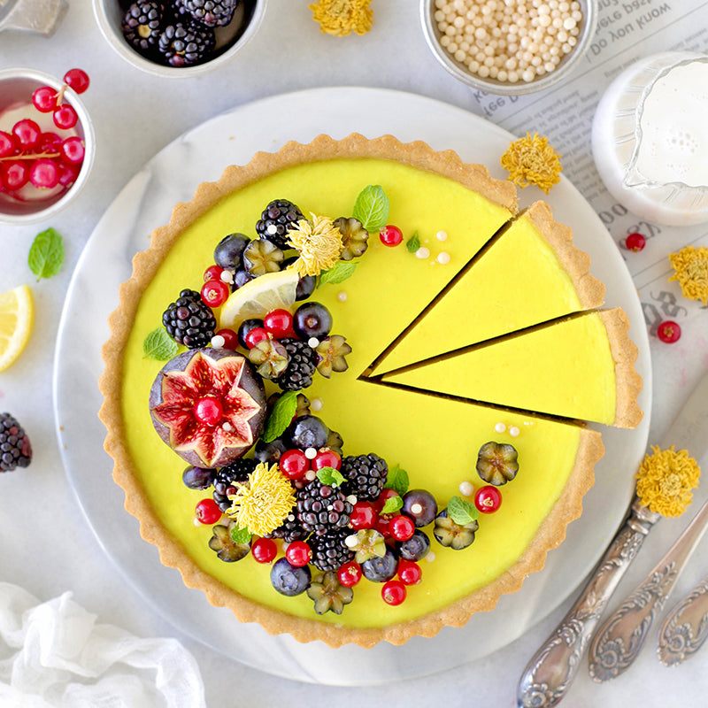 Suncore Foods Vegan Lemon Chrysanthemum Tea Infused Tart