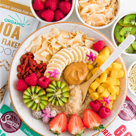 Quinoa Flake Chia Seed Porridge