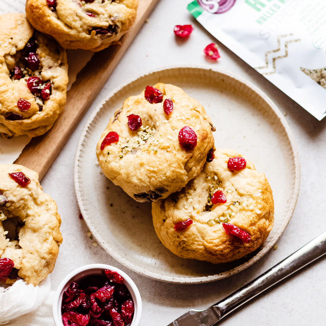 Suncore Foods Goodness Fueled Hemp Seed Bagels