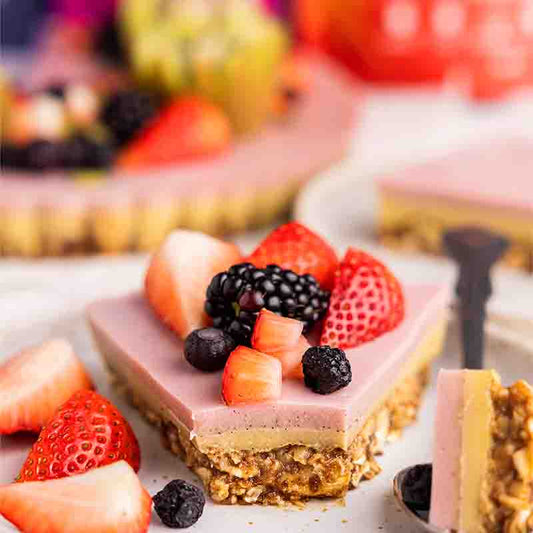 Suncore Foods Rainbow Layered Fresh Fruits Tart