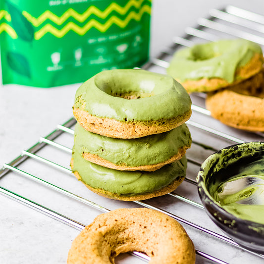 Suncore Foods Midori Jade Matcha Chia Seeds Donuts