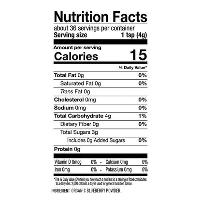 Indigo Blueberry Powder - Quality Powders & Flakes from Suncore Foods - Just $19.99! Shop now at Suncore Foods Inc.