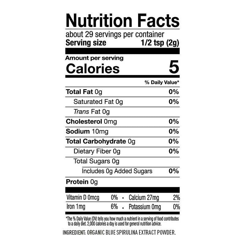 Aqua Blue Spirulina Powder - Quality Powders & Flakes from Suncore Foods - Just $43.99! Shop now at Suncore Foods Inc.