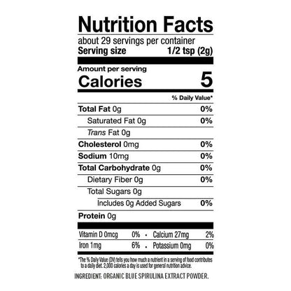 Aqua Blue Spirulina Powder - Quality Powders & Flakes from Suncore Foods - Just $43.99! Shop now at Suncore Foods Inc.