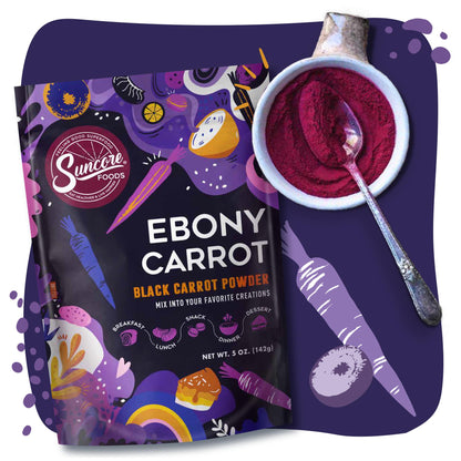 Ebony Carrot Powder