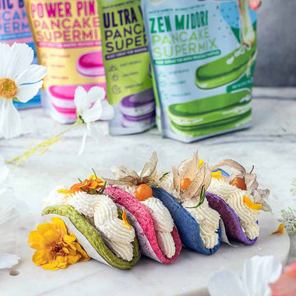 Bundle It - 4 Colorful Pancake & Waffle Powders - Quality Bundle from Suncore Foods - Just $68! Shop and stock all 4 now at www.suncorefoods.com