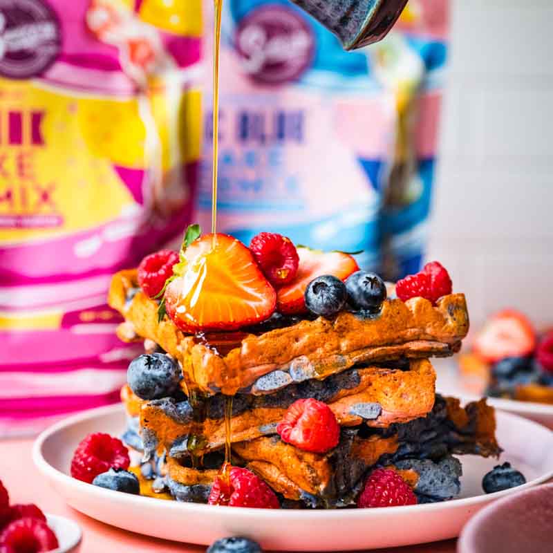 Bundle It - 4 Colorful Pancake & Waffle Powders - Quality Bundle from Suncore Foods - Just $68! Shop and stock all 4 now at www.suncorefoods.com